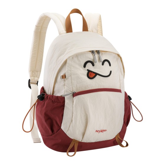 AiryLeben Cute Backpacks for Girls Boys Kids, Lightweight Small Bookbag, Water-Resistant Casual Daypack with 13.3" Laptop Sleeve, Travel School Backpack Them Park Commute