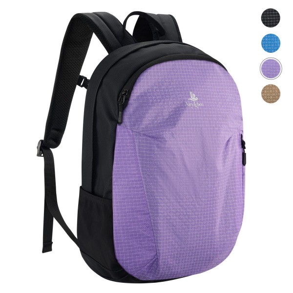AiryLeben Laptop Backpacks for Men Women Work Lightweight Travel Daypack College 20L, 1.42 lb, 15.6'' Laptop, Water & Wear‑Resistant, Sliding Chest Strap, Side‑Zip Anti‑Theft Pocket