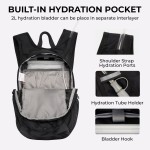 14L Small Hiking Backpack, Packable Travel Daypack for Men Women