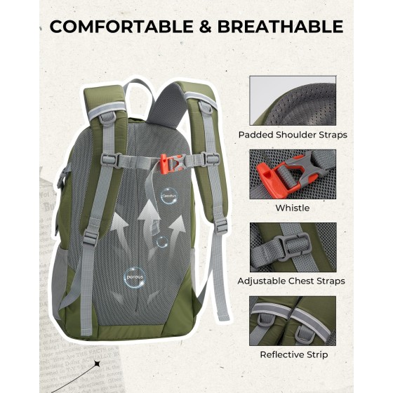 20L Hiking Backpack,Lightweight Travel Backpacks Women Men