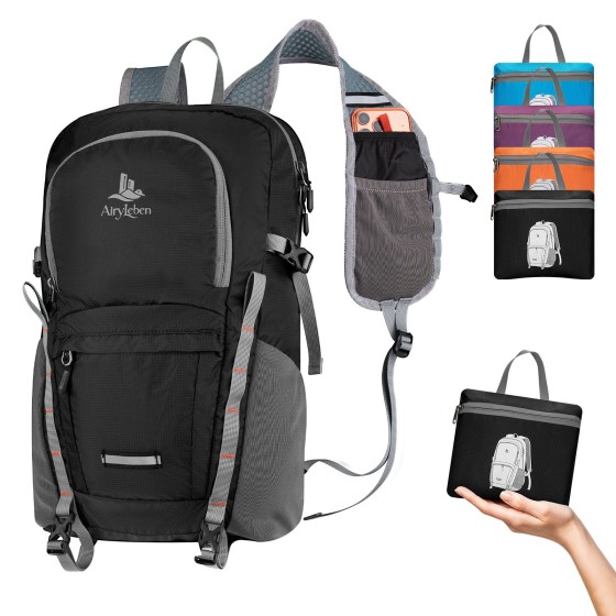 20L Small Hiking Backpack for Women Men, Lightweight Packable Daypack